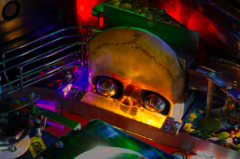 CSI Pinball Machine - Skull Lock (Multiball Start)